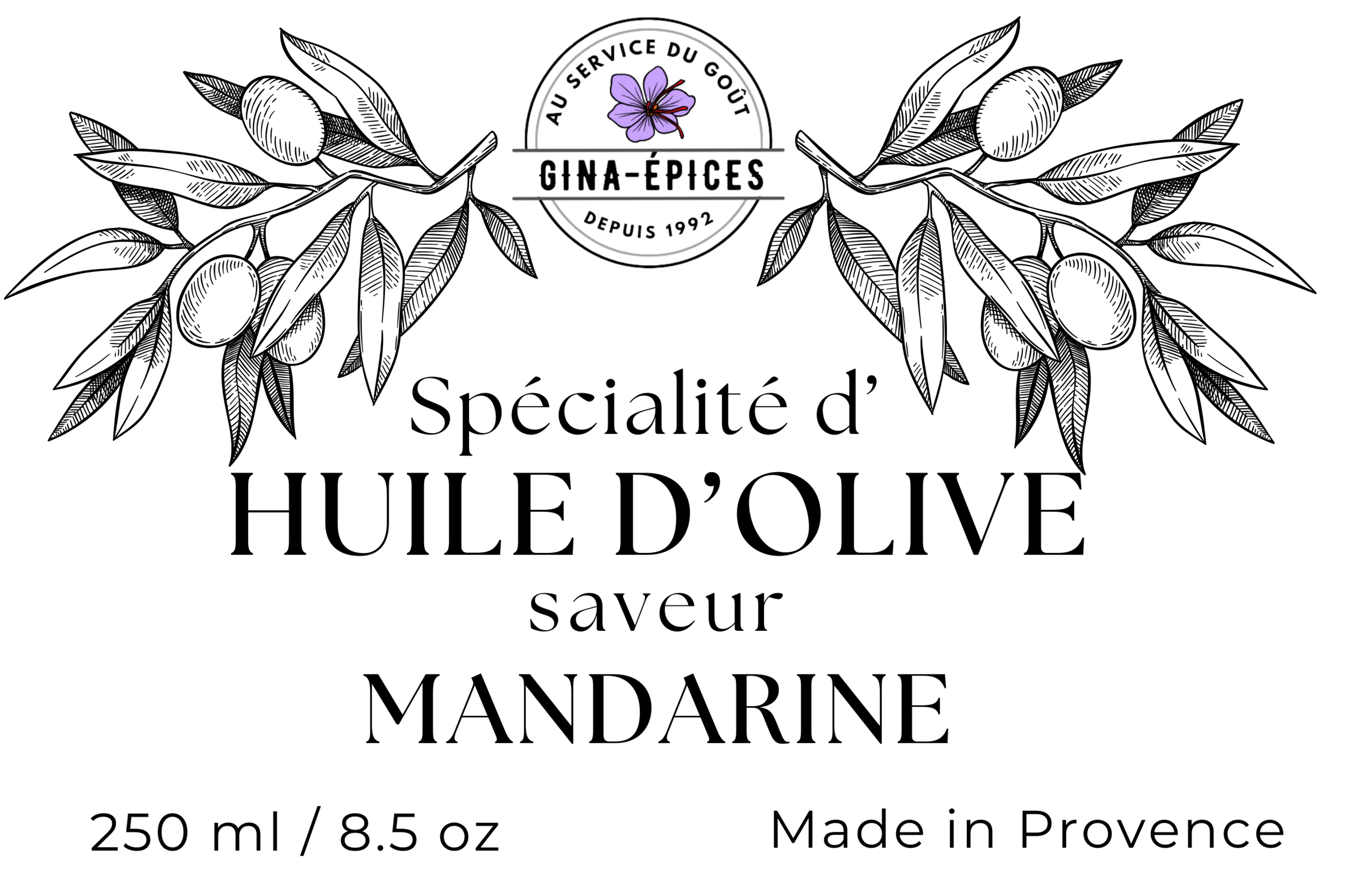 huile dolive à la mandarine