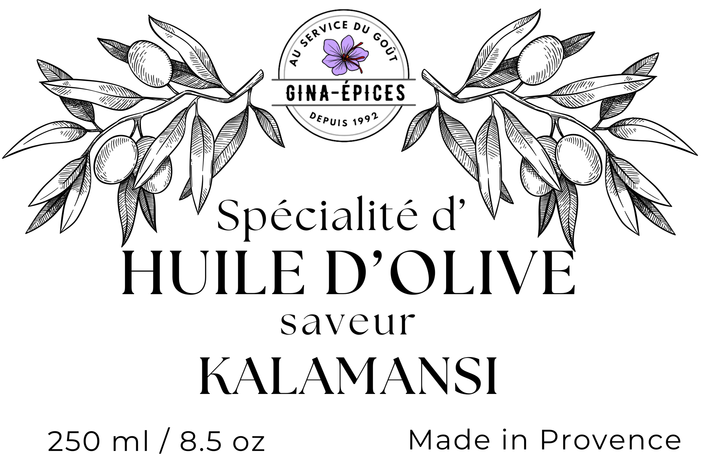 Huile dolive au kalamansi