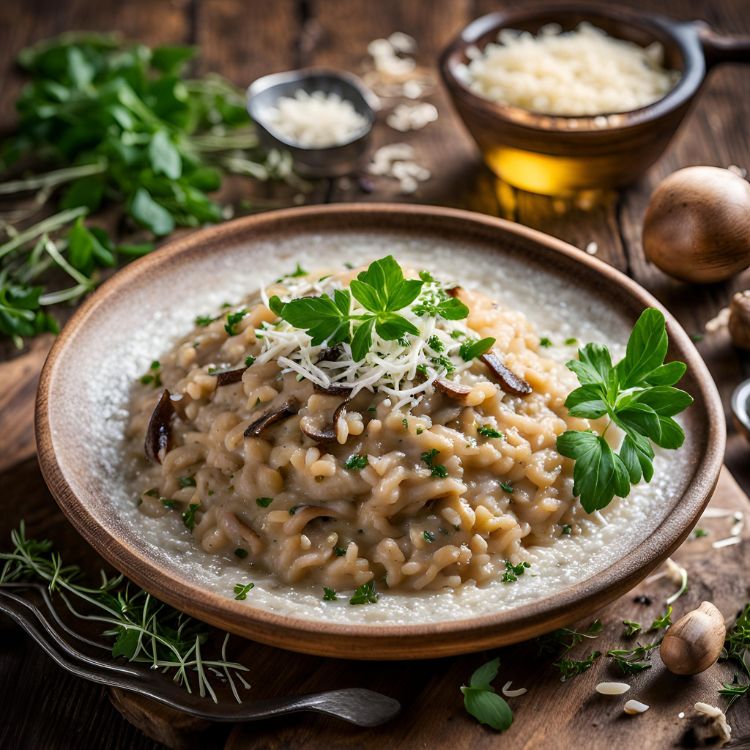 risotto aux cèpes