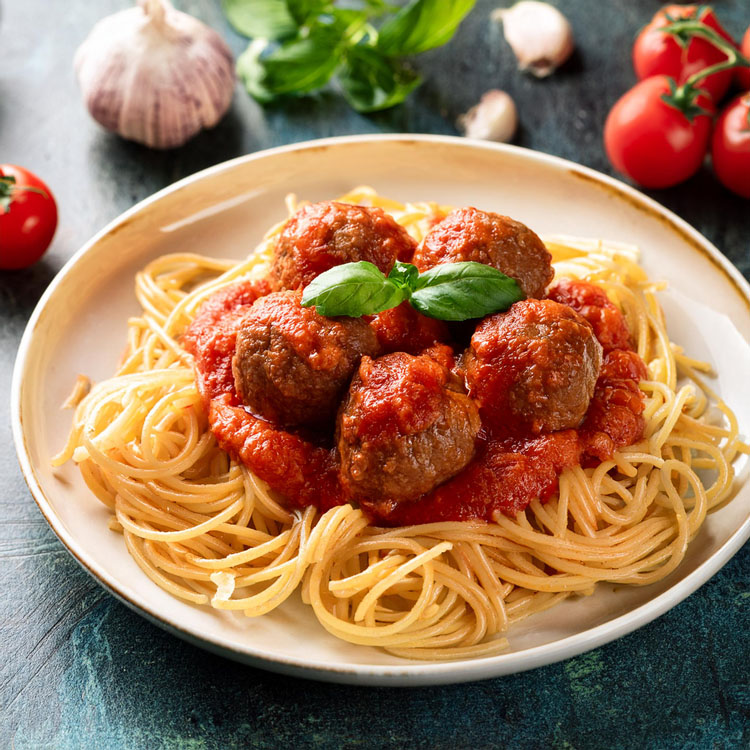 Boulette de viande sauce tomate