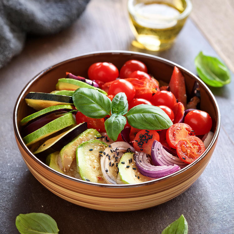 Poke bowl vegetarien
