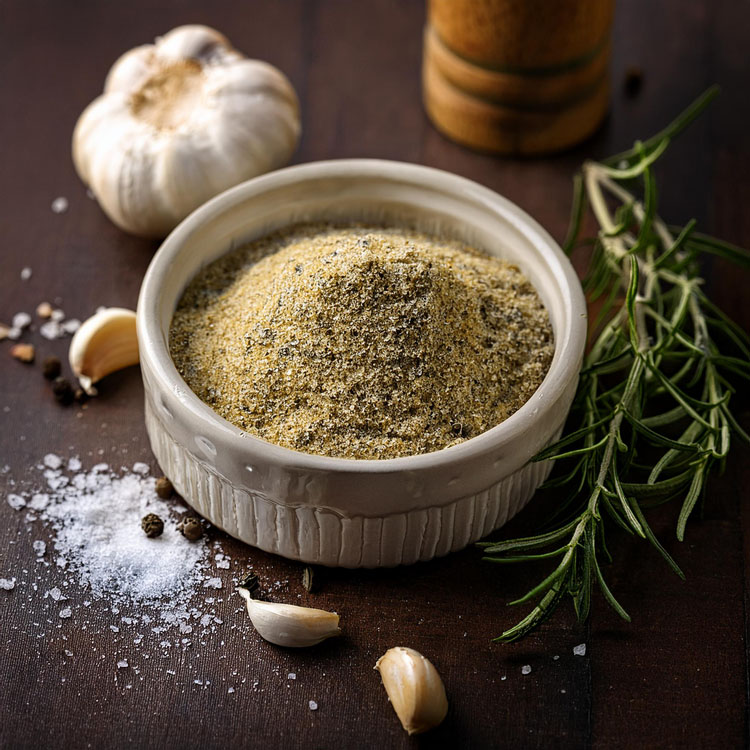 salt pepper garlic