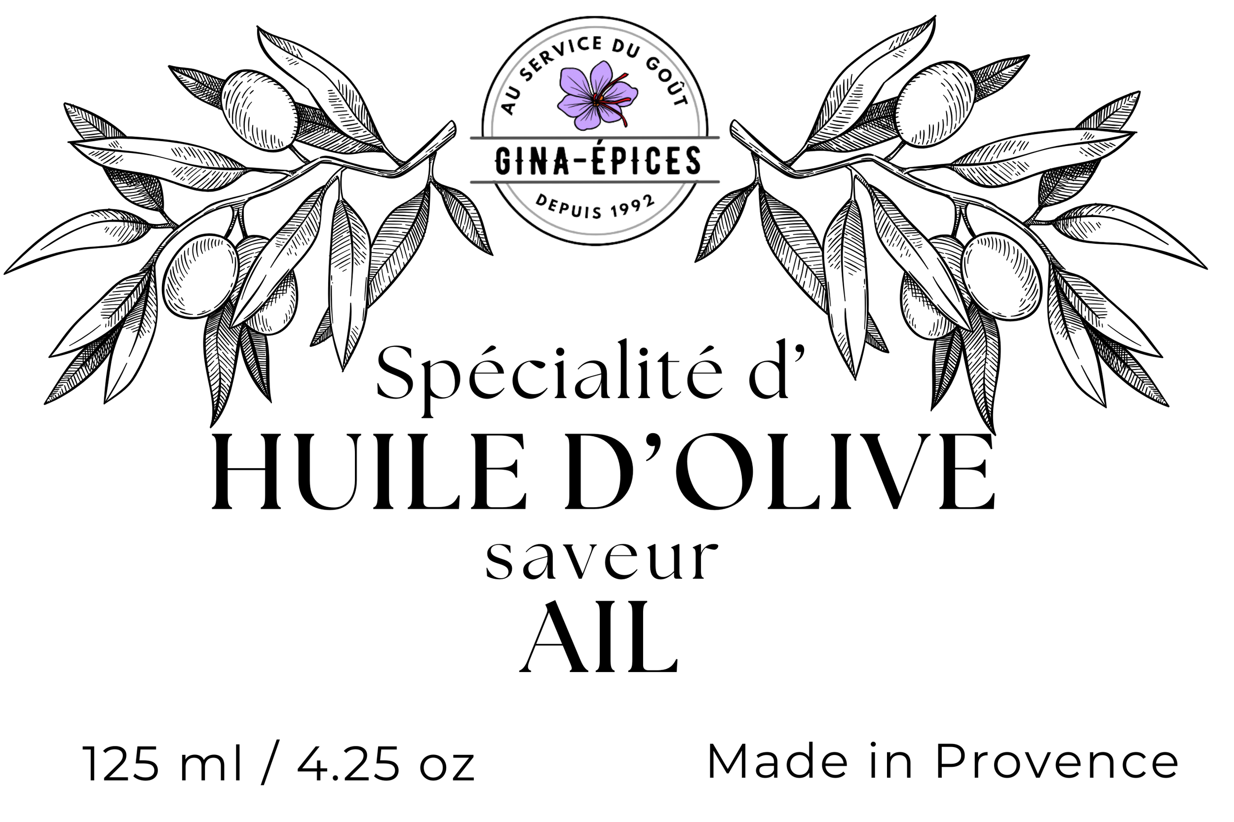 Light Green Vintage Olive Oil Printable Product Label