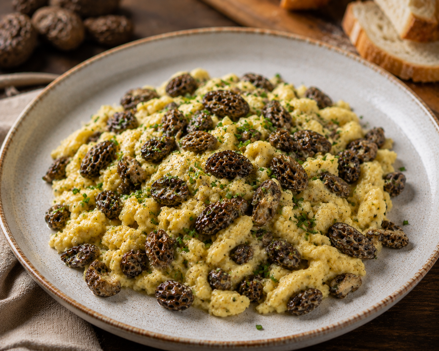 brouillade de morilles