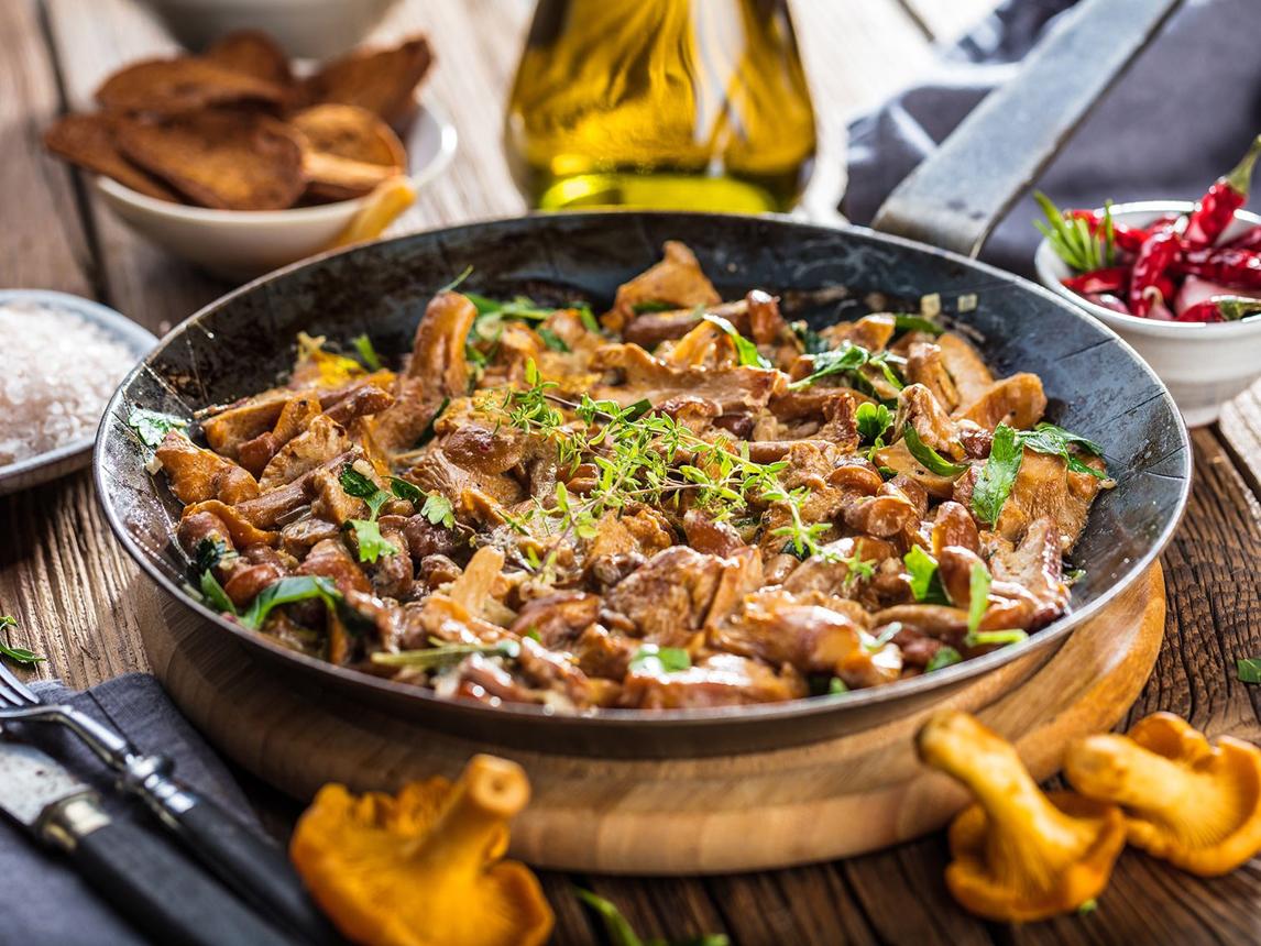 champignons forestier