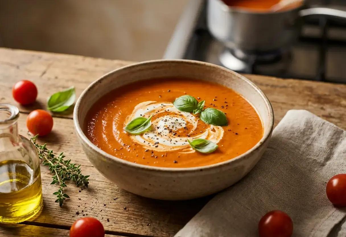 soupe de tomates