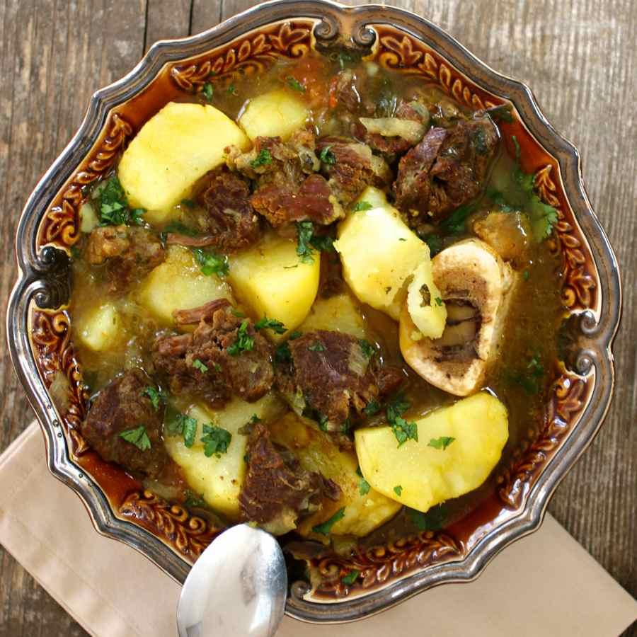 Plat oriental mijoté parfumé au Hawaij