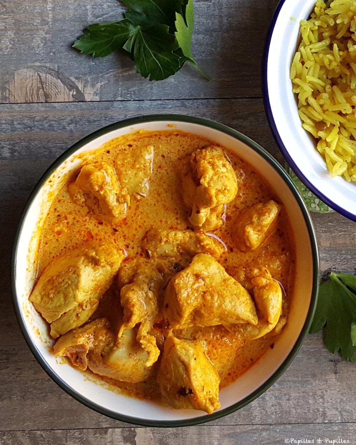 poulet tikka massala