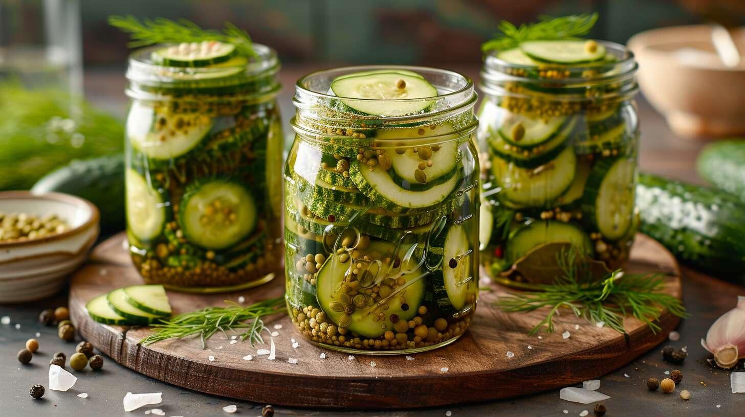 Recette cornichons maison
