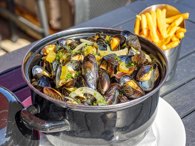 Moules Frites Artisanales Façon Brasserie