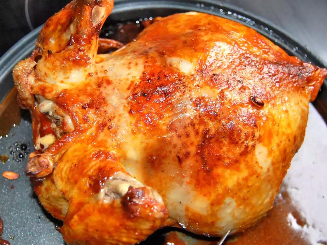 poulet rôti au paprika doux