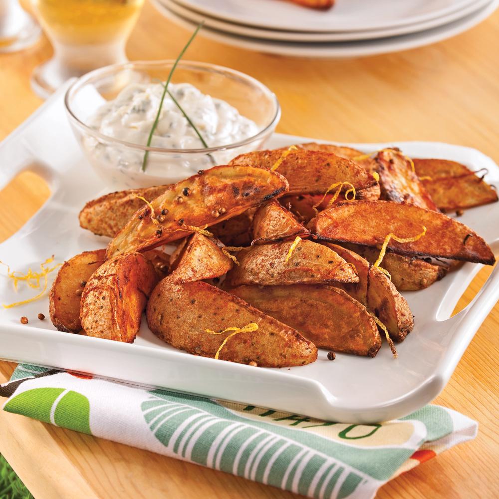 Pommes de terre rôties au paprika fumé.