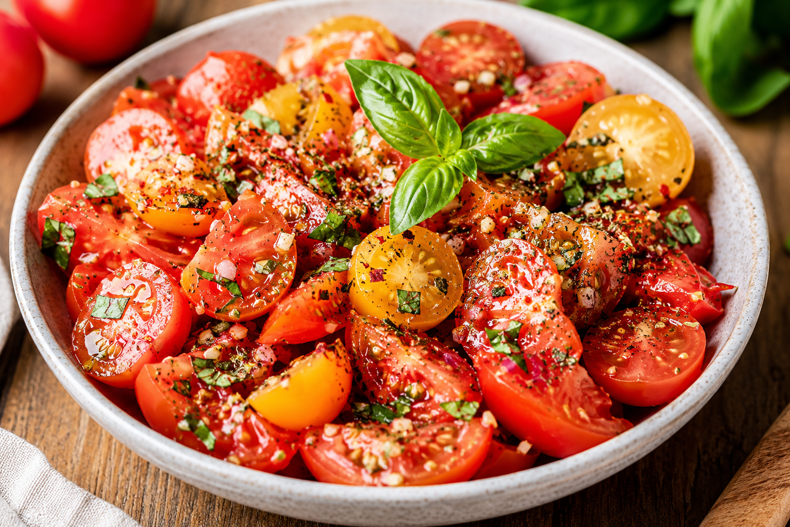 salade de tomates