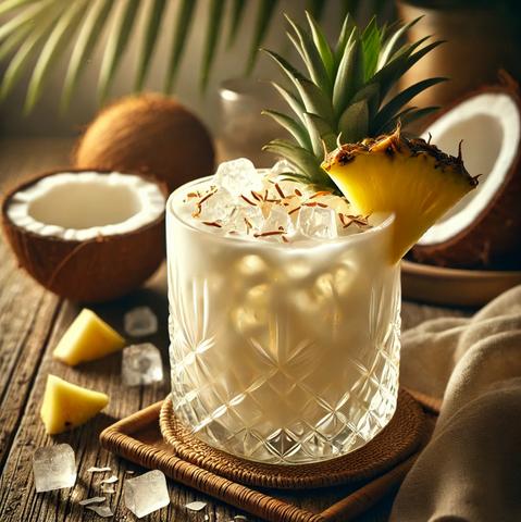 Rhum arrangé maison aux saveurs des îles.