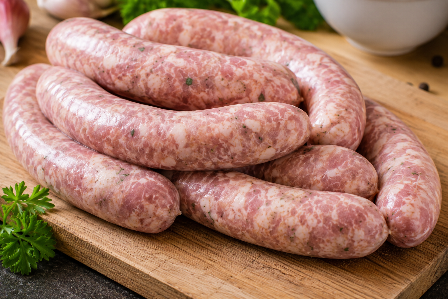Saucisses de veau traditionnelles