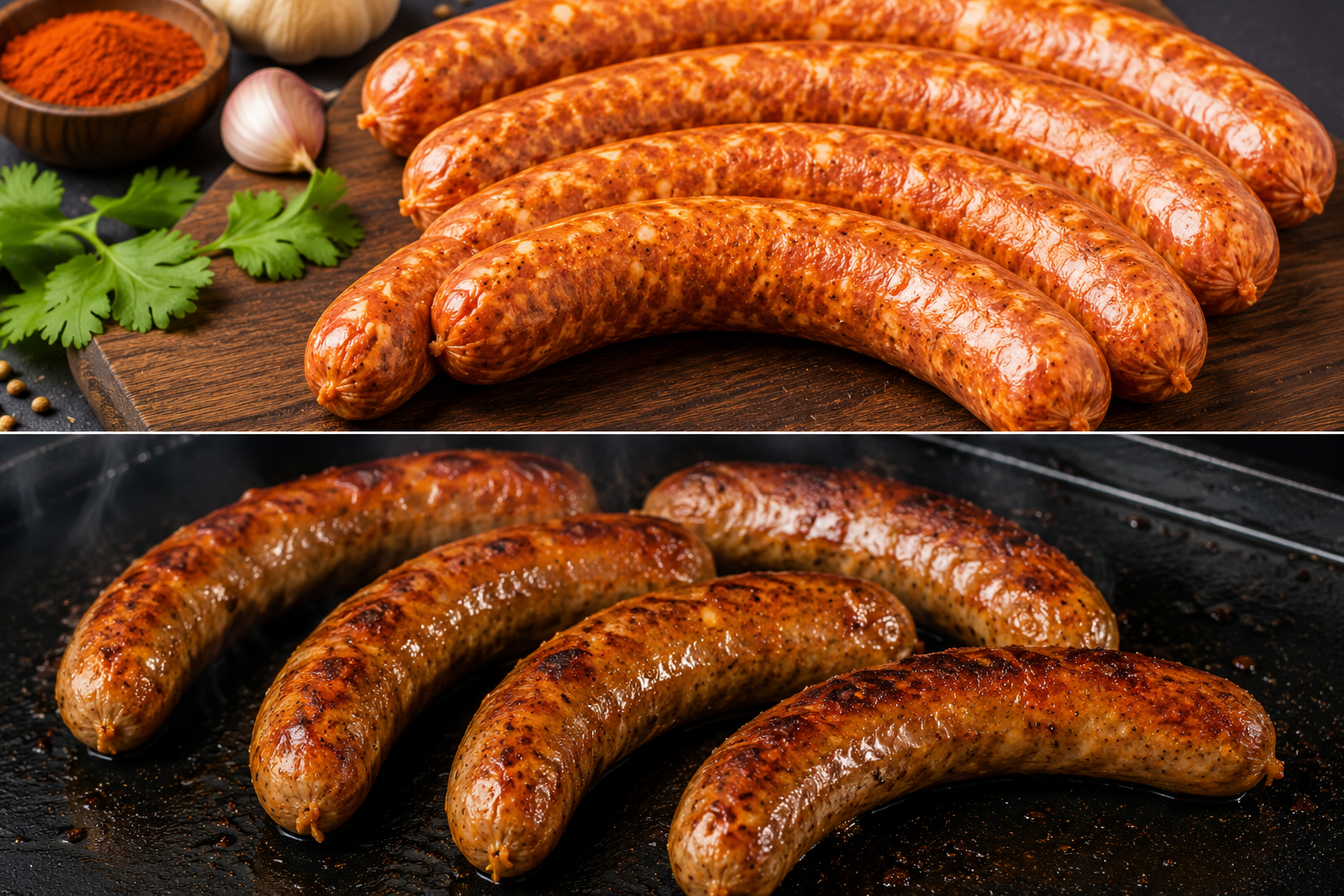 Saucisses indiennes grillées
