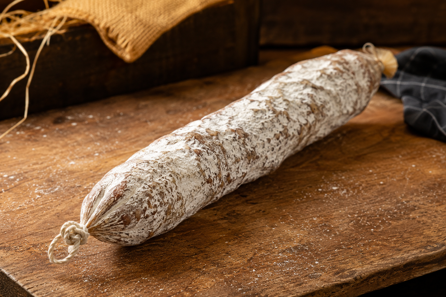 Saucisson sec pur porc fait maison