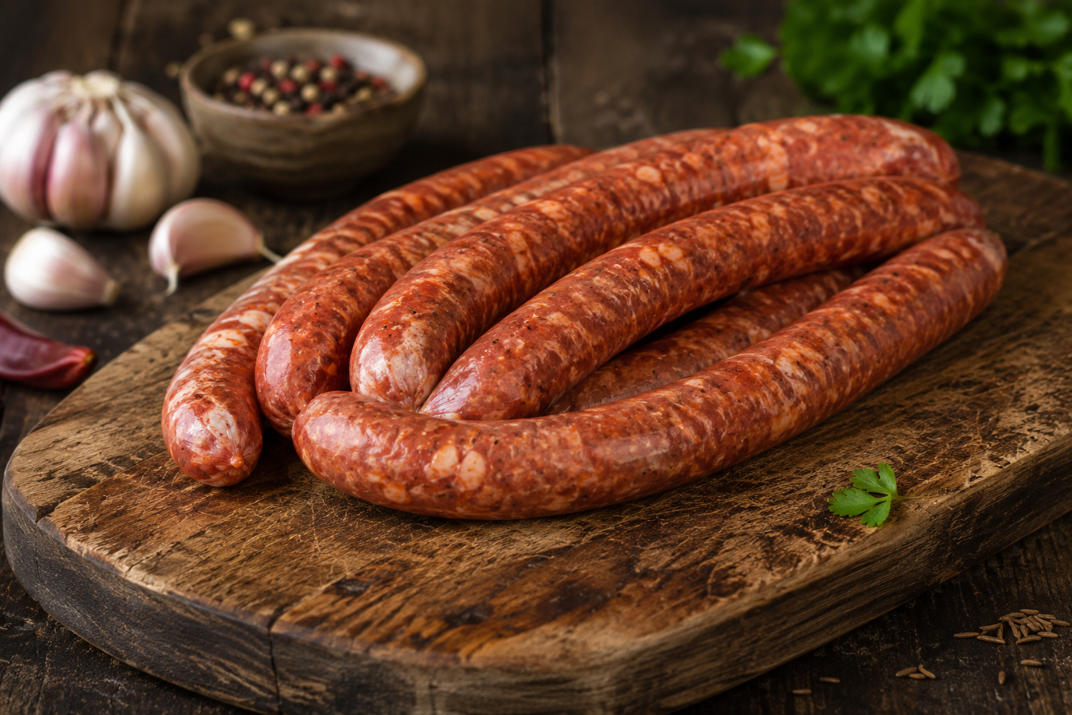 Merguez extra forte maison