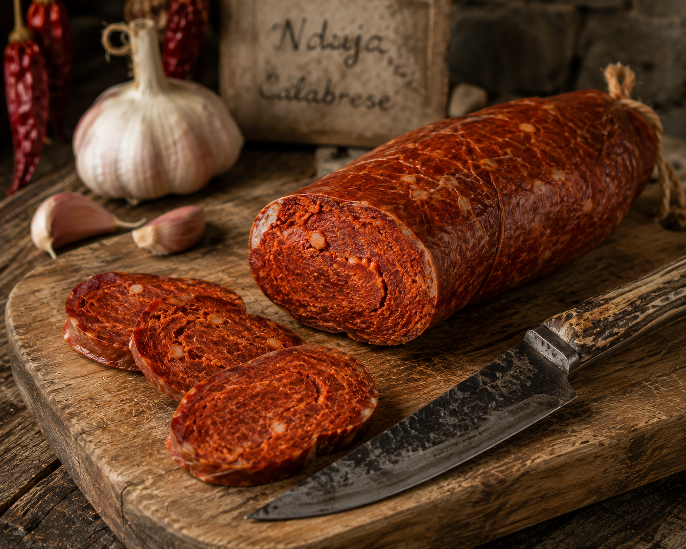 Saucisse calabraise