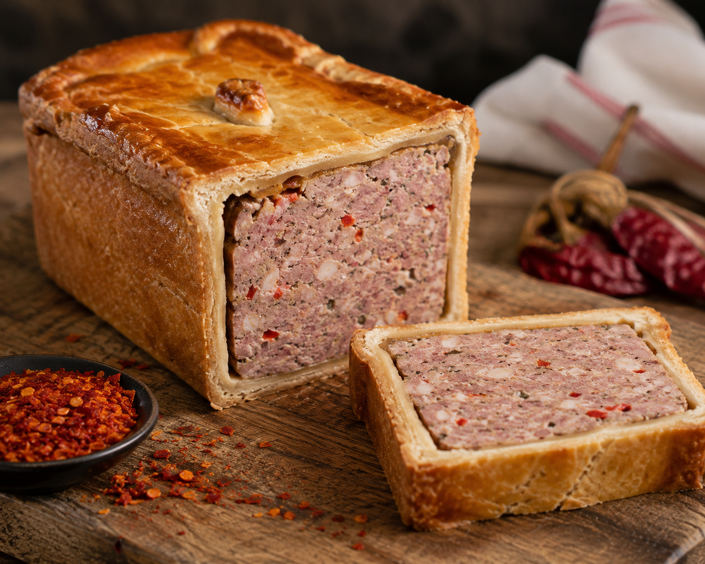 Pâté croute basque au piment dEspelette