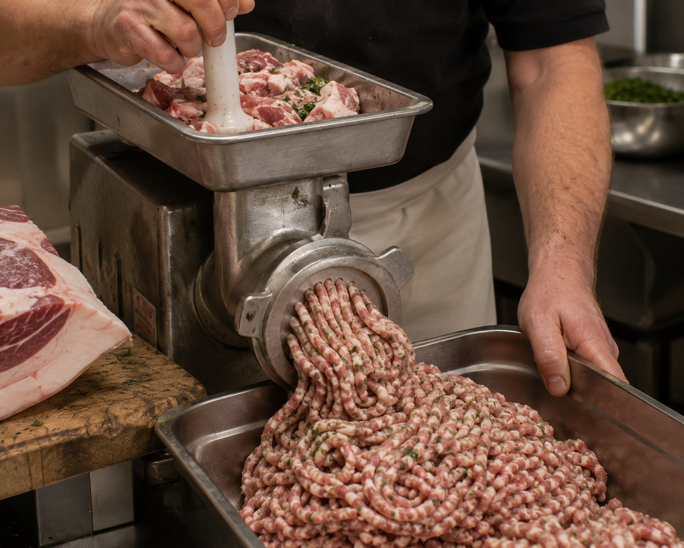 Fabrication saucisses maison