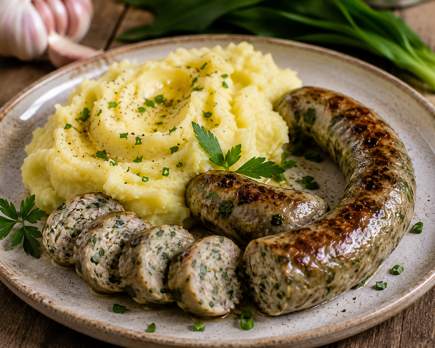 Saucisse purée
