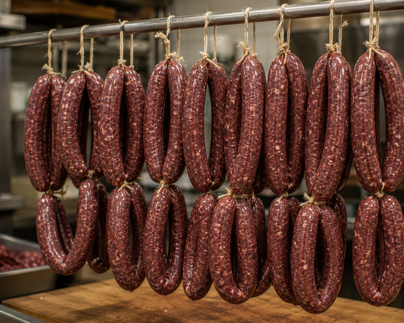 Saucisse de gibier maison