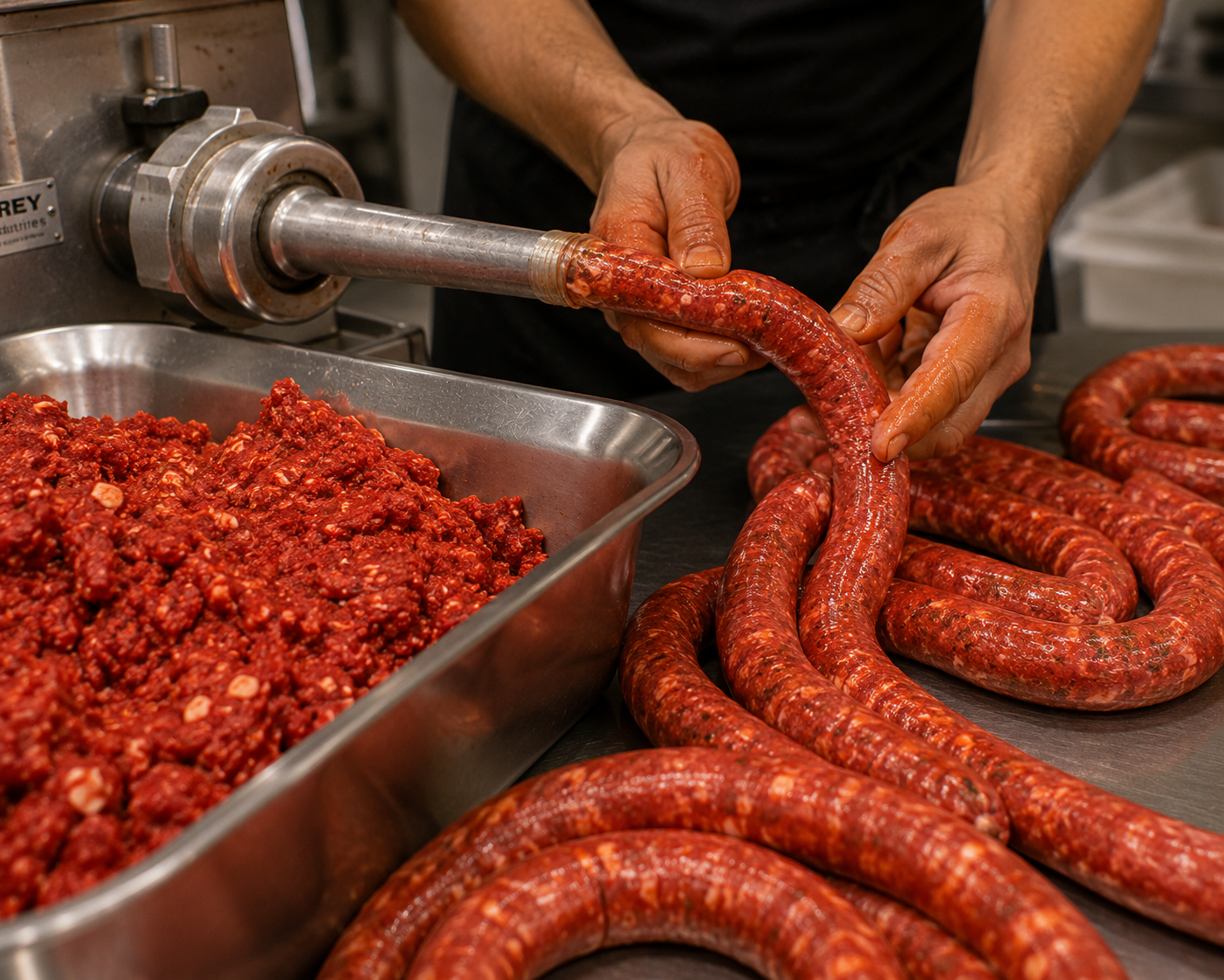 Saucisse Metka fabrication maison