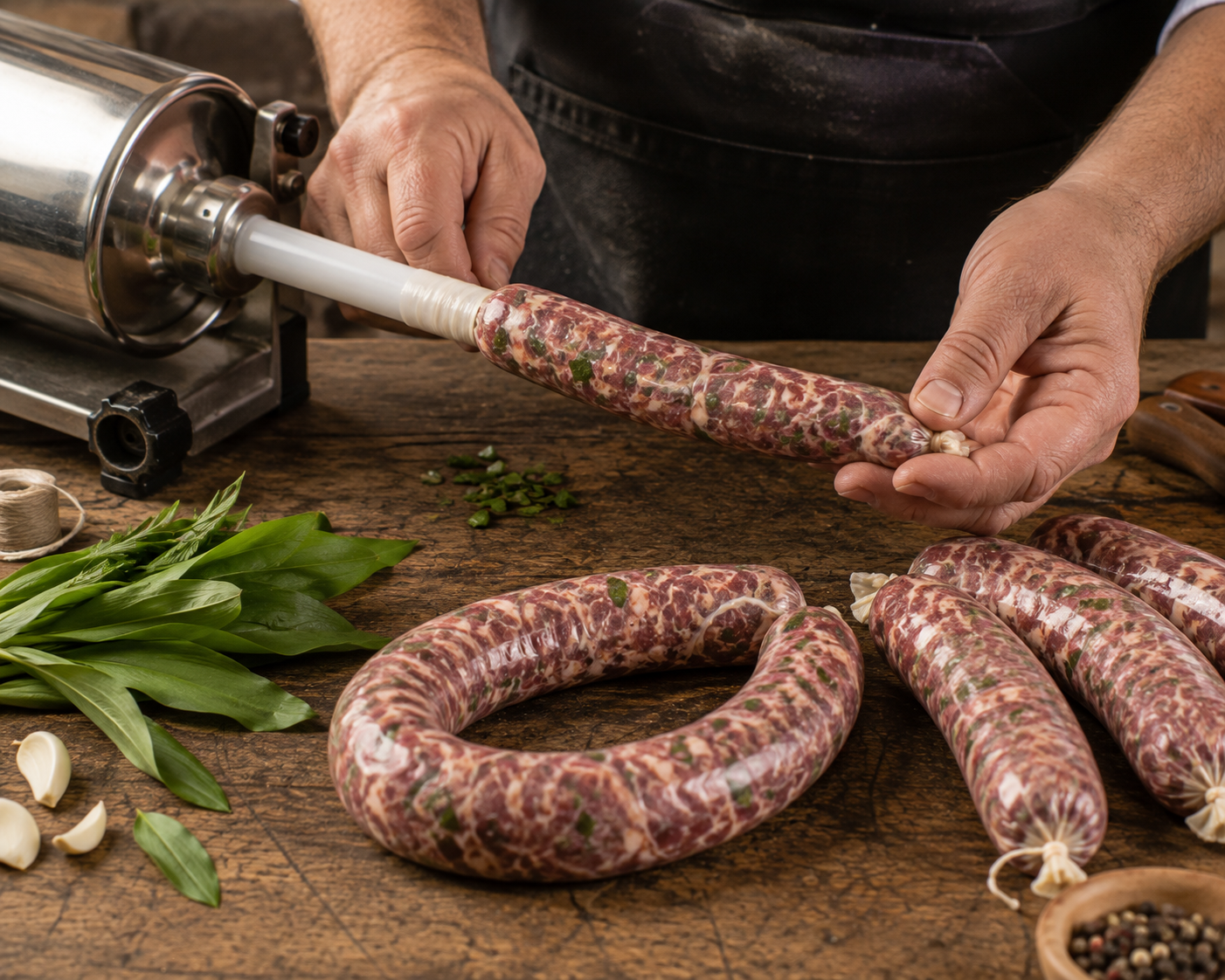 Saucisson sec à lail des ours mélange dépices