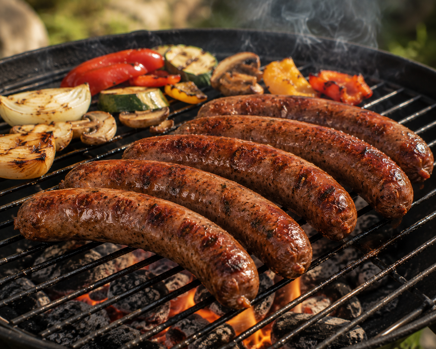 Saucisses acadiennes