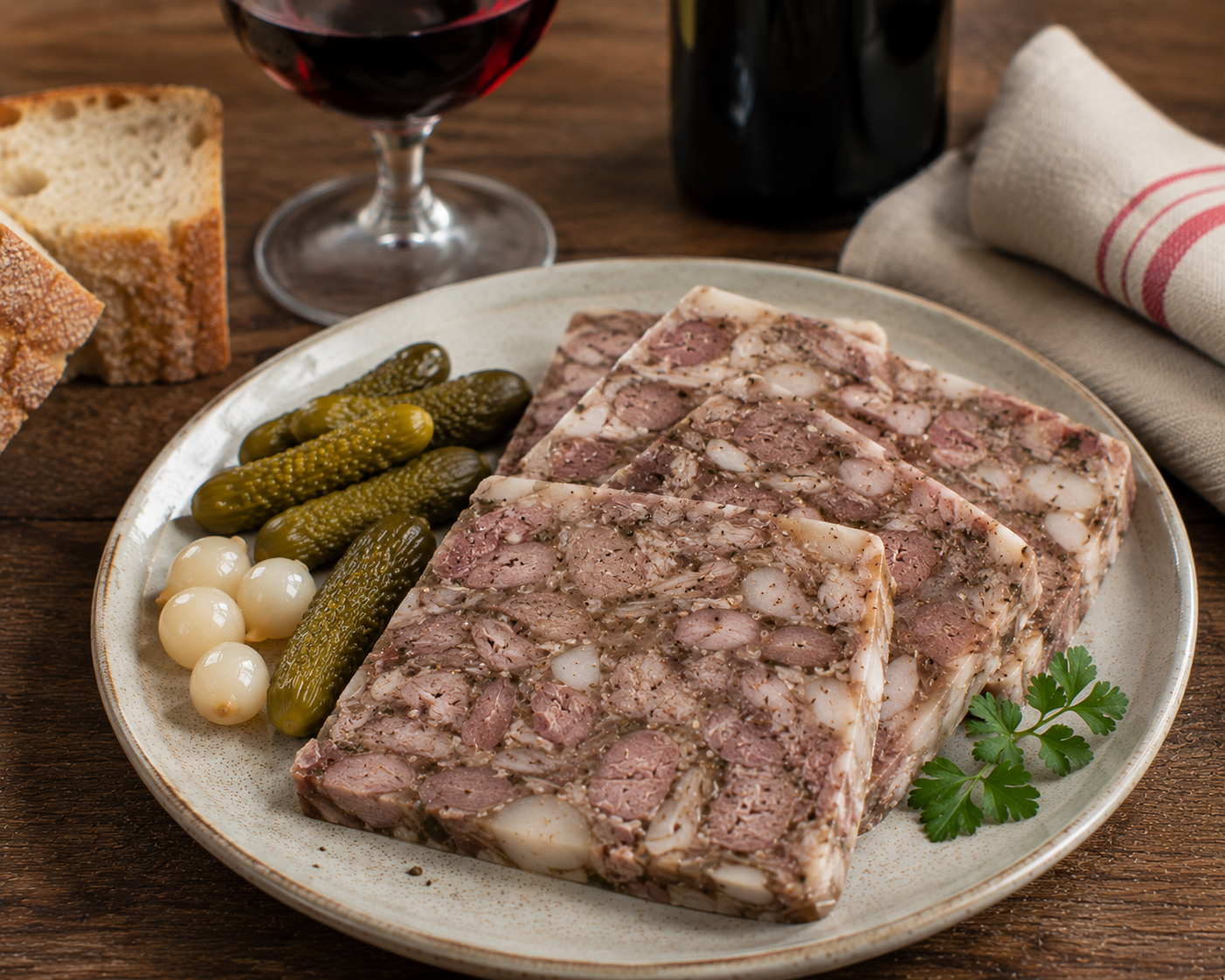 Recettes fromage de tete