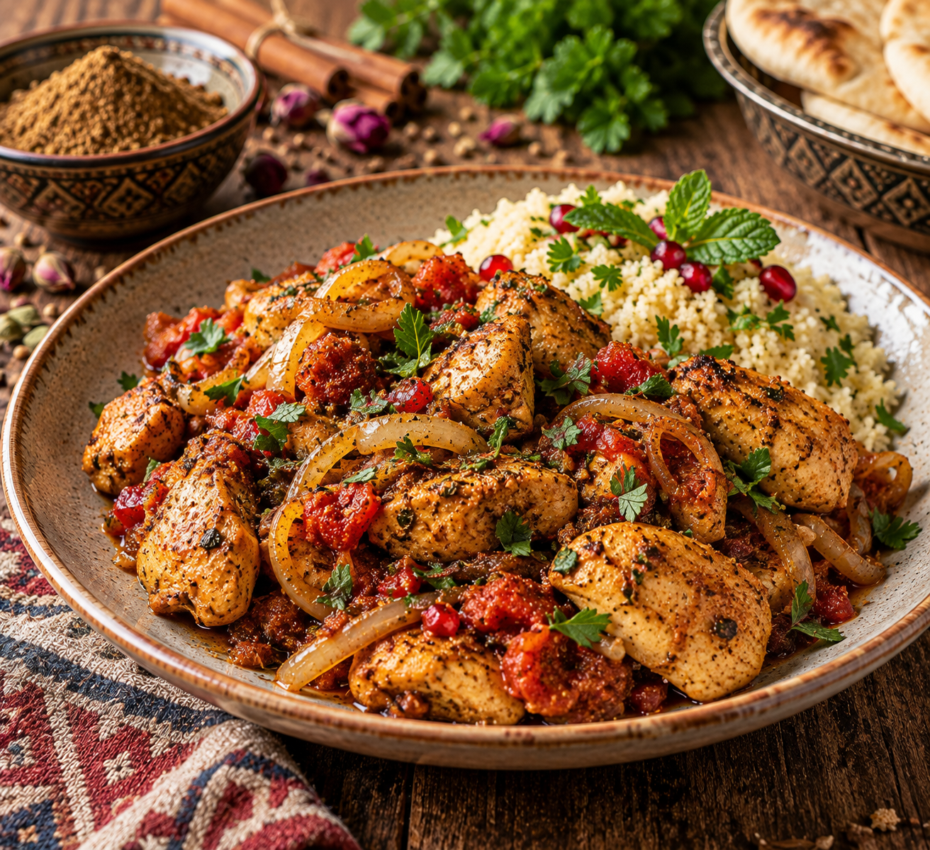 Mélange Baharat | Épices Orientales du Moyen-Orient