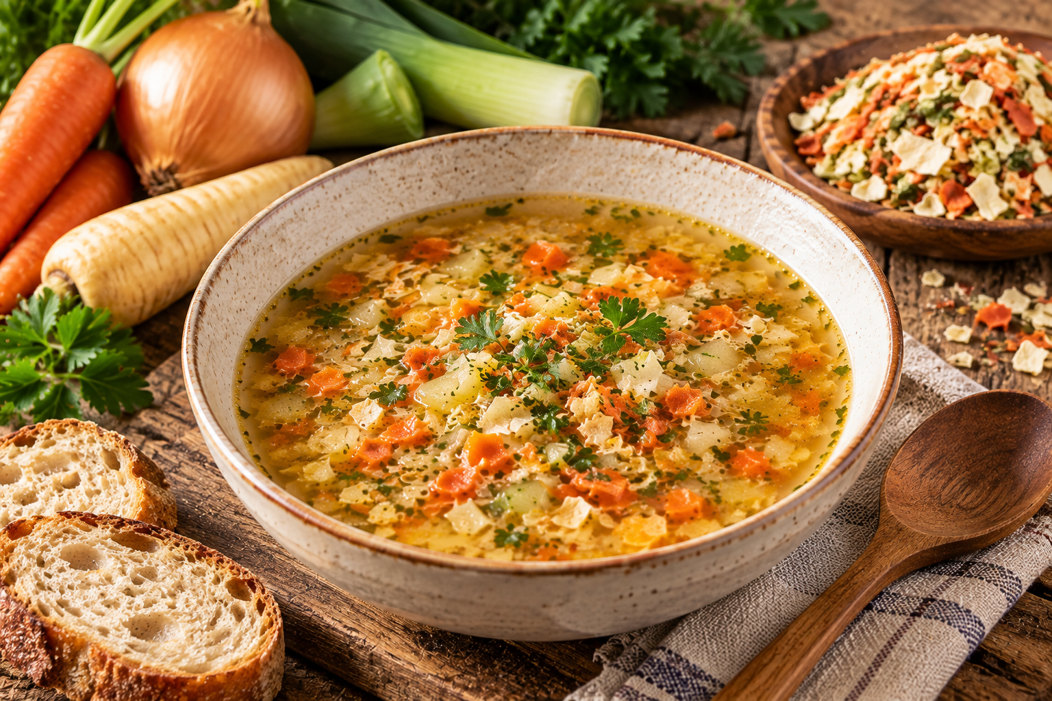 Légumes Séchés pour Soupe ou Bouillon | Gina-Épices