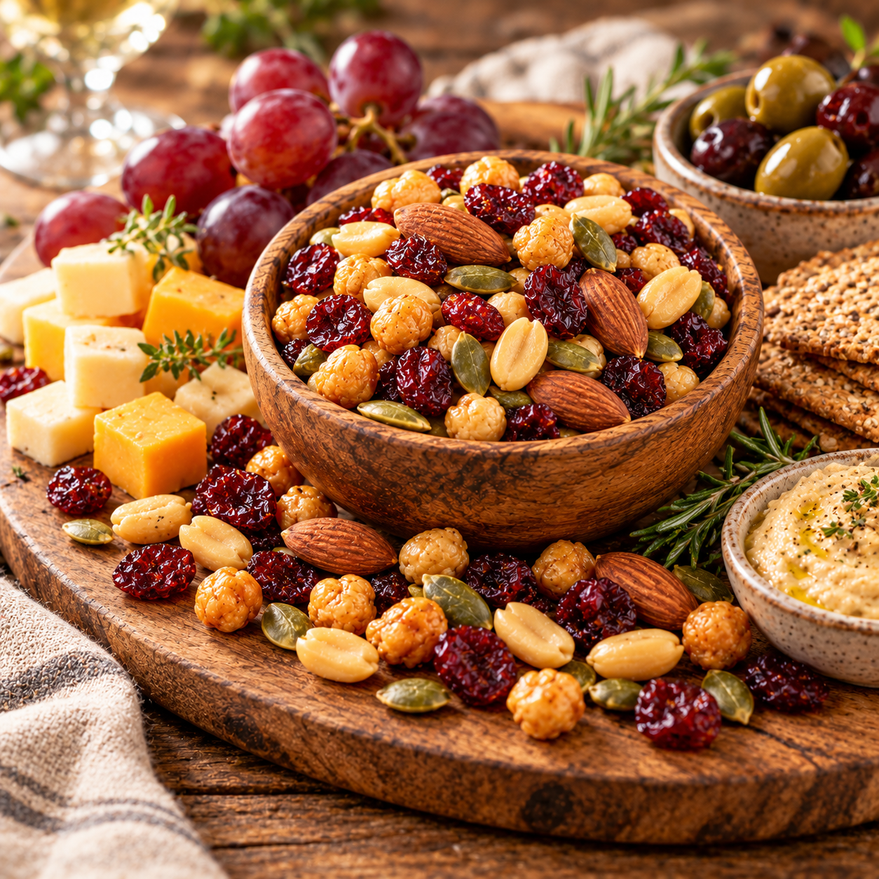Mélange Apéro Sans Sel Ajouté – Fruits Secs | Gina-Épices
