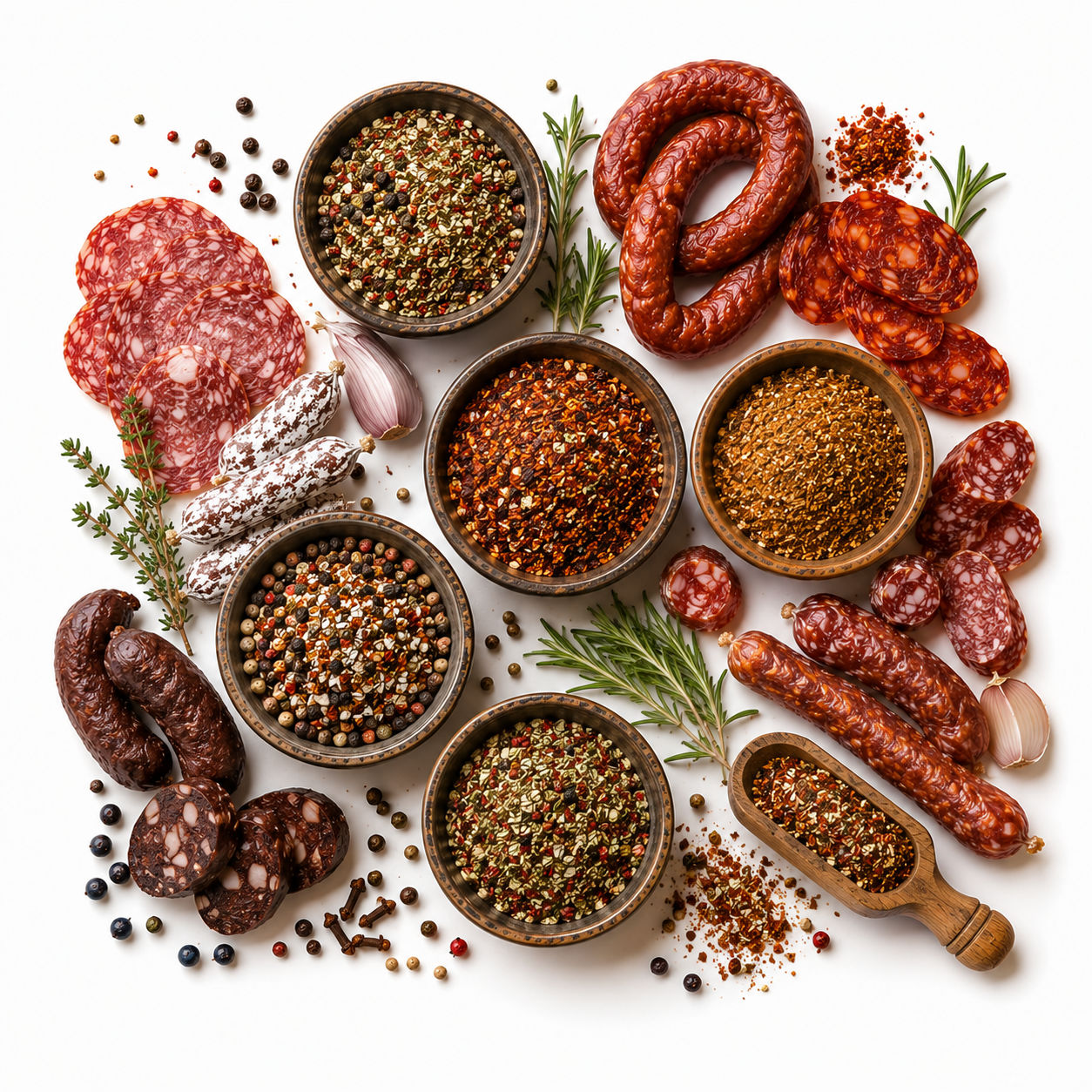 Mélanges pour charcuterie