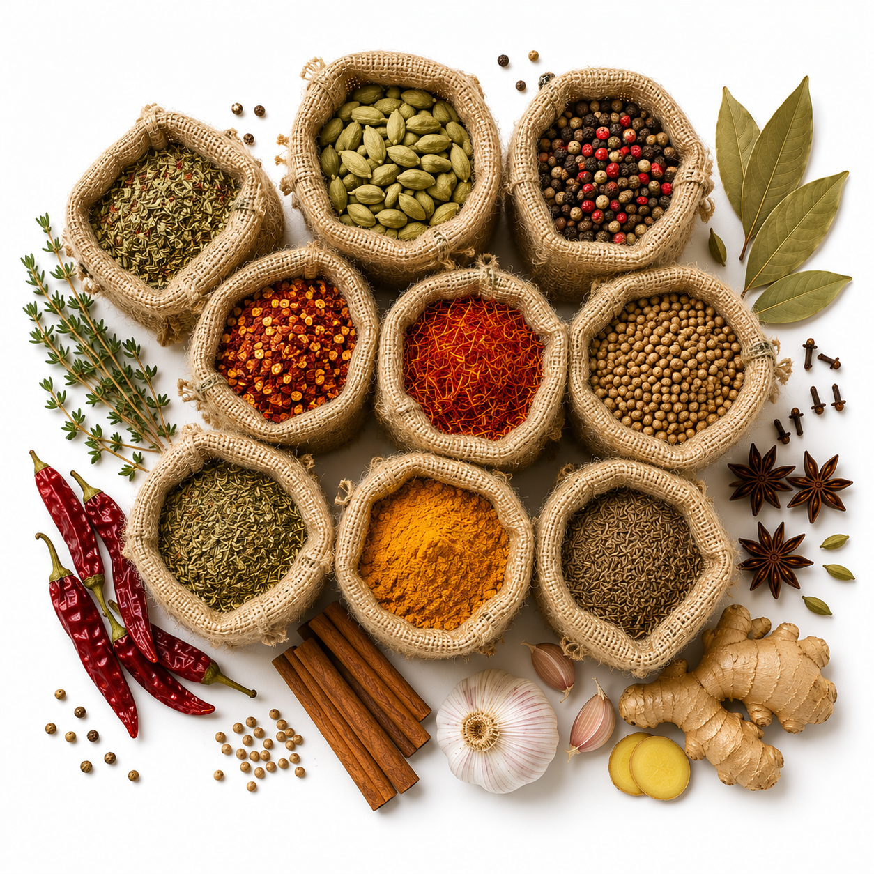 Épices et aromates