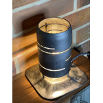 Lampe Upcyclée surcyclée Cylindre aluminium (2)