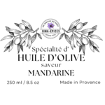 huile d'olive à la mandarine