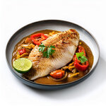 Filets de tilapia au Curry du Costa Rica