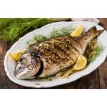 Dorade grillée au graines de fenouil