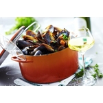 Cocotte de Moules Marinières aux Aromates