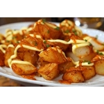 Patatas Bravas traditionnelles servies en tapas.