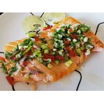 Saumon sauce chien
