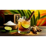 Cocktail créole au citron et épices
