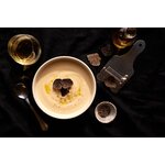 Velouté de chou-fleur parfumé à la truffe noire
