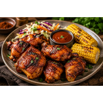 Poulet Grillé Caramélisé au Chicken BBQ Rub