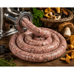 Saucisses aux champignons forestiers
