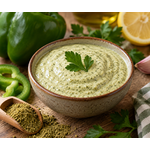 Sauce crémeuse au paprika vert