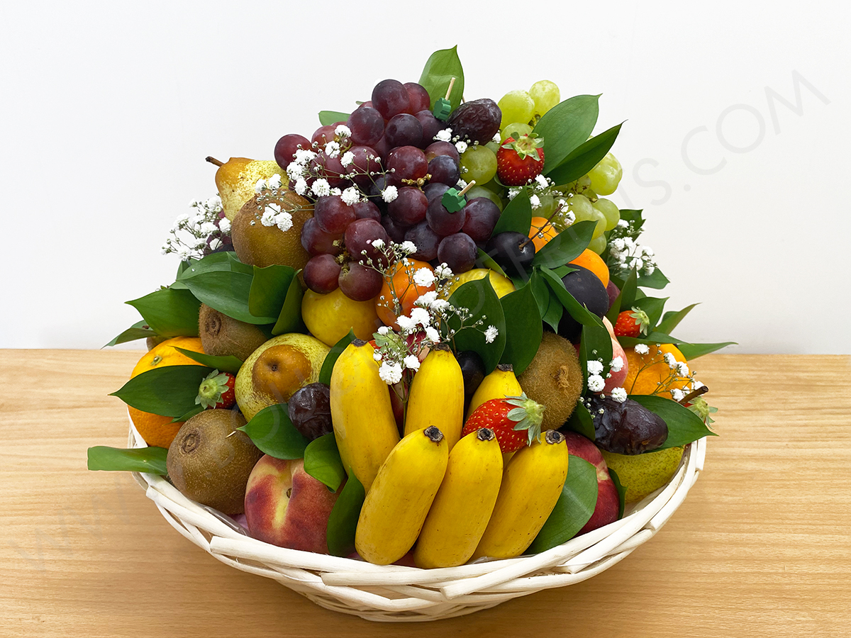 Corbeille à Fruits De Noël Tissée Main - Panier Déco Rustique Pour Bureau, Bonbons, Pain - 16x12x17 Cm