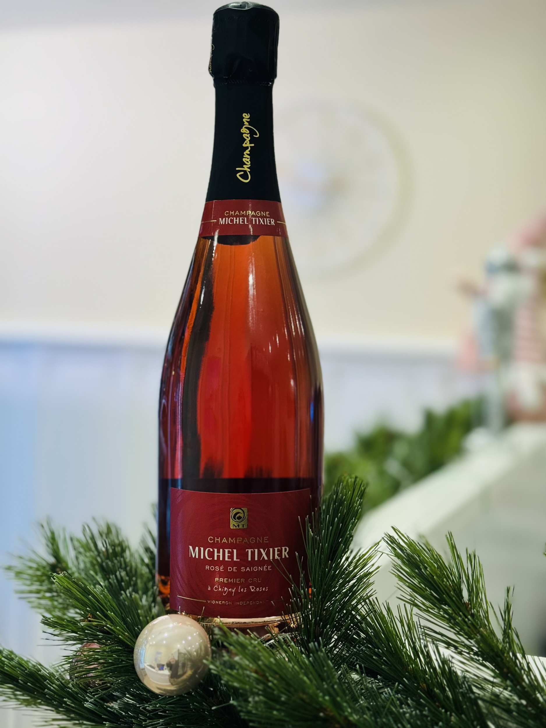 Champagne Rosé de Saignée 1er cru 100% Pinot Meunier